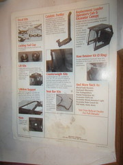 Bobcat Skid Steer Options & Accessories Dealer’s SALES Brochure 1996 FOLDOUT