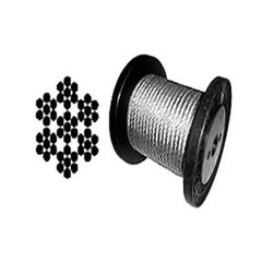 Galvanized Aircraft Cable Wire Rope 3/32″ 7×7 -100, 250, 500,1000, 2500, 5000 ft