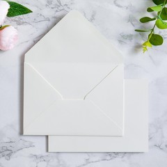 PONATIA 50 PCS A7 Envelopes, 5.25 x 7.25” Matte Ivory Envelope, Perfect 5×7 …