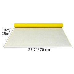 UOFFICE Colored Yellow Kraft Paper Roll, 25.7 x 82′