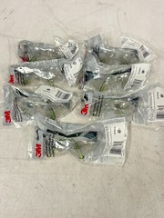 LOT OF 7 3M SecureFit Protective Eyewear – Indoor/Outdoor Mirror Lens SF410AS