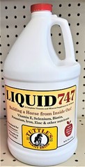 Tuttle’s Liquid 747 Equine Calorie Supplement Gallon size