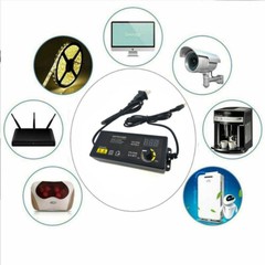 60W Power Supply DC 3V~24V Adjustable Variable Universal Switching AC/DC Adapter