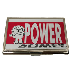Dilbert Dogbert Cartoon Card Money Holder Vintage Power Credit Business Metal 4”