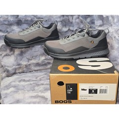 NWB Bogs Slate Knit Low Mens Comp Toe Work Shoes Gray Size 9 M US EU 42