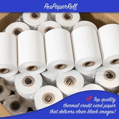 (100) ROLLS 2-1/4″ x 85′ PoS THERMAL RECEIPT PAPER FREE SHIPPING