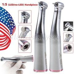 Dental Fiber Optic LED Standard Head 1:5 1:1 Increasing Handpiece Contra Angle Y