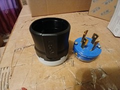 10 Eaton Arrow Hart AHCL1530P Blue Locking Ultra Grip Plug L15-30P 30A 250V 3P
