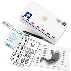 Phomemo Portable Thermal Printer M04As Ai Smart Printer 4 Inch Mini Sticker
