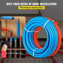 2 Rolls 1/2″ x 300ft PEX Tubing for Potable Water Combo O2 Barrier