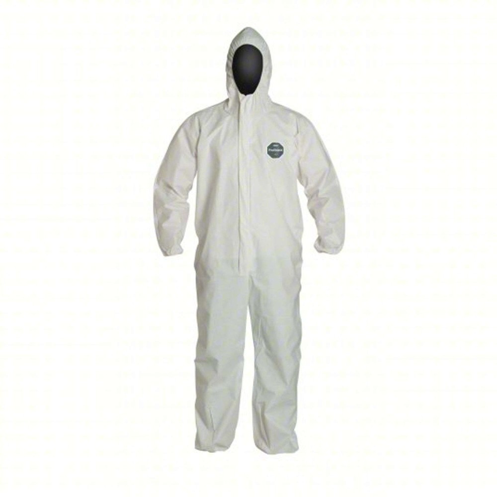 DuPont Size XL ProShield 60 Elastic Disposable Coveralls PK25 (4LUL2) MSRP $199