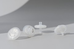 Hydrophilic PTFE Syringe Filter 25mm 0.22um/0.45um 100Pcs Lab HPLC Aqueous