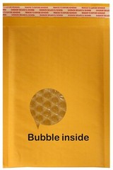 Yens® 1000 #0000 Kraft Bubble Padded Envelopes Mailers 4 X 6 #0000minus