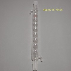 Lab glass allihn condenser liebig condenser 24/40 lab glassware supplier