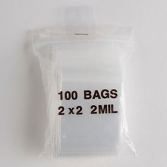 1000/PCS 2″x2″ Clear Reclosable Seal Bag Plastic Poly Zip Lock Bags Jewelry 2Mil