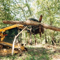 Titan Attachments Extreme Skid Steer Root Grapple Rake Attachment 60″ Universal