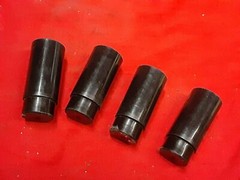 4 modern Plastic Leveling Mount Feet 2 3/8″ long threaded bolt on the inside 5a6