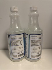 2 Pack Aquia Ice Machine Cleaner And Descaler Natural Liquid Formula 32fl Oz NEW
