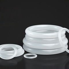 Food Grade O-ring. Thickness 2.2mm, ID 1.6- 25.6mm Clear Silicone Rubber O Rings