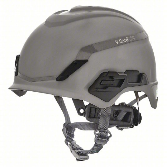 MSA V-Gard H1 Safety Helmet Novent Fas-Trac III Pivot