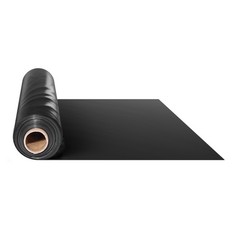 10Mil Plastic Sheeting Roll 20 x 100 FT Heavy Duty Polyethylene Black