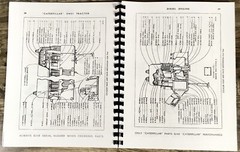 Parts Manual For Caterpillar DW21 Scraper Catalog Book 8W1061-8W1720 Inclusive