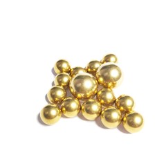0.9mm-45mm Precision Solid Brass Ball Eectrical Instrument Bearings Rolling Bead