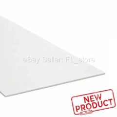 Plastic Sheet 1/8 Thick x 48″ L X 24″ High Density Polyethylene Off-White HDPE