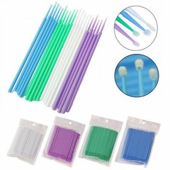 Dental Microbrush Disposable Bendable Applicators Tips Micro Brush Cleaning