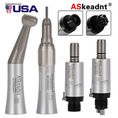 Dental FX205 FX65 FX23 Low Speed Push Straight Contra Angle Handpiece 2/4Hole