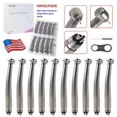 10 Askeadent NSK Style Dental High Speed Handpiece Push Button Standard Head 4H
