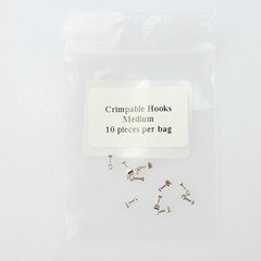 10pc Dental Orthodontic Crimpable Hooks for Archwire Stainless Steel EASYINSMILE