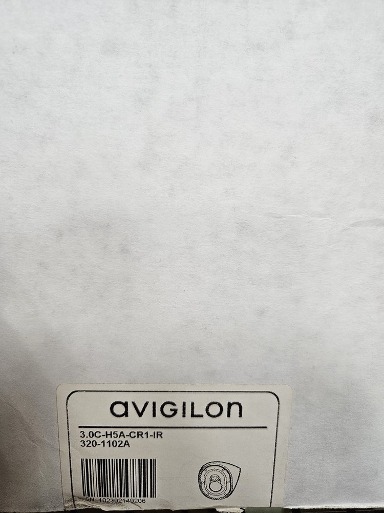 Avigilon 3.0C-H5A-CR1-IR H5A Series 3MP Corner Camera – Brand New
