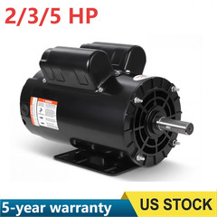 2/3/5HP 3450RPM Air Compressor Electric Motor 56HZ Frame 5/8″/7/8″Keyed Shaft