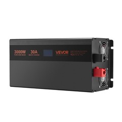 VEVOR Sump Pump Battery Backup System 3000W LCD Auto Switches to Battery