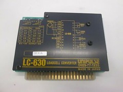 Unipulse, Loadcell Converter, LC-630, Used