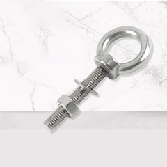Lifting Eye Bolts Nuts & Washers Stainless Steel A2 304 Longshank Metric M3-M20