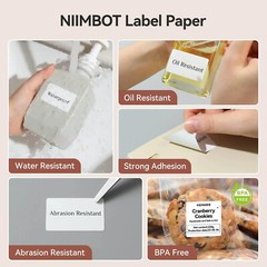 NIIMBOT B1 Label Maker Machine with Tape Portable Bluetooth Thermal Printer SL