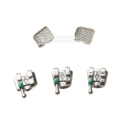 1-100X Dental Orthodontic Brackets Mini/Standard Roth MBT 022/018 Hooks 3/345