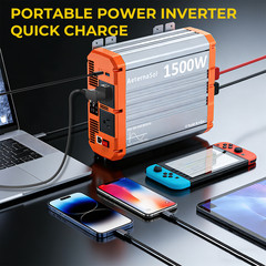 1500W Peak 3000W off-grid system for water pump LCD and Pure Sine Wave Inverter