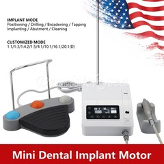Dental Brushless Implant Motor System Surgical 1:1 LED Contra Angle Handpiece DT