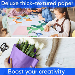 USA Made 24″ X 1200″ Lilac Kraft Paper Roll, 45 Lbs Thickness, American Quality