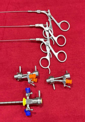 Hysteroscopy Cystoscopy Surgery Set 17FR with Semi Rigid Graspers 5FR Reusable