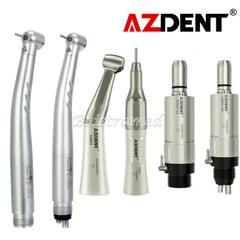 NSK Pana Max Style Dental LED High Low Speed Handpiece Kit Contra Angle 2/4Hole