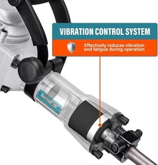 Powerful 30lb Electric Demolition Hammer – 14Amp, 1900 BPM Concrete Breaker