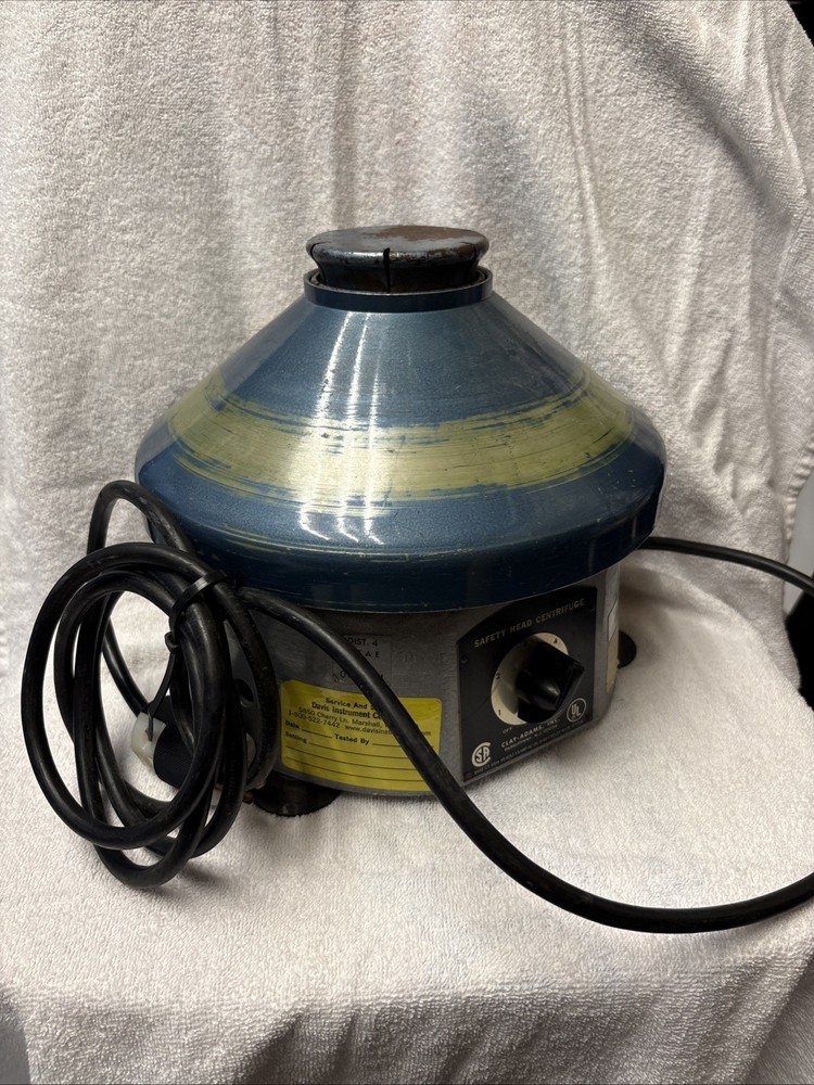 Vintage Clay Adams Safety Head Centrifuge