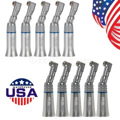1-10 NSK Style Dental Latch Head Contra Angle Handpiece Slow Low Speed EX203
