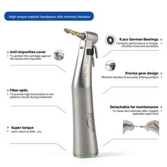 Jinme Dental 20:1 Implant contra angle handpiece Ceramic Bearing #112032