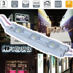 200PCS Waterproof LED Module 0.72W White light SMD 2835 DC12V Sign Light