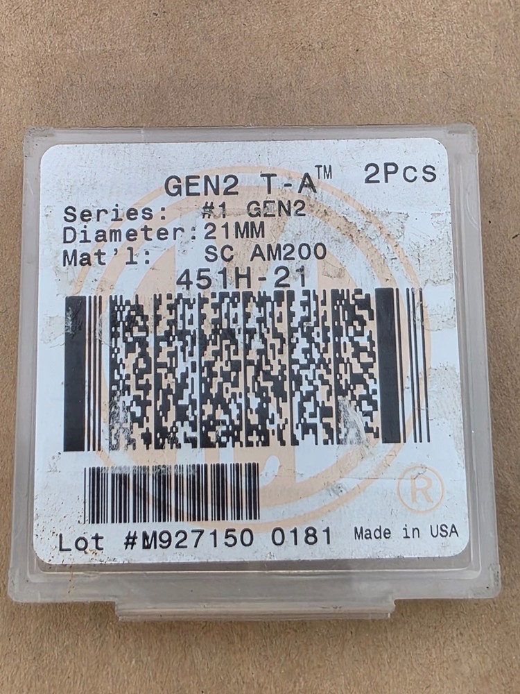 TWO AMEC Allied 451H-21 Spade Drill Inserts 21mm Series 1 Gen2 AM200